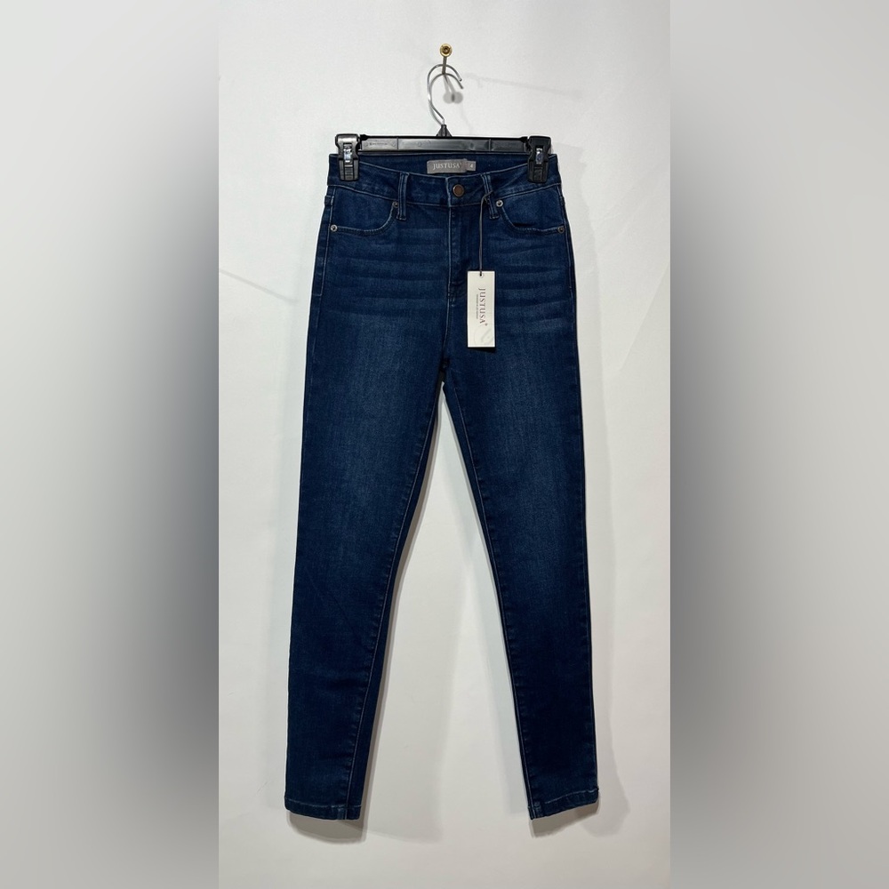 Just USA Atlas High Rise‎ Skinny Jeans Size 4 Inseam 27” New With Tags
